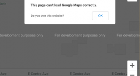 Help, My Google Maps are Broken!