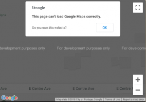 my google maps are broken