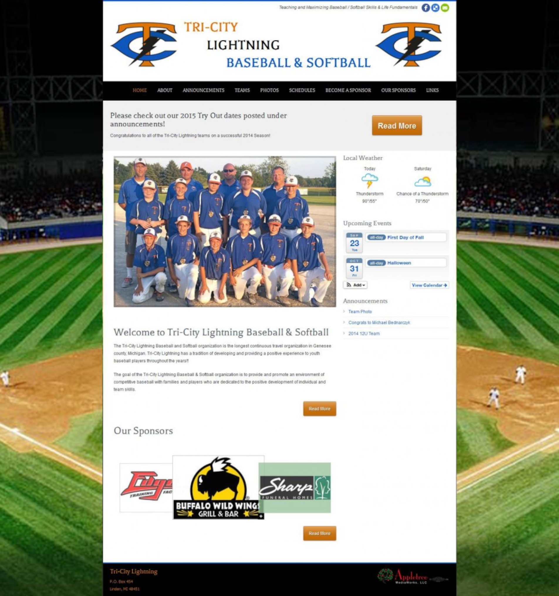 TriCity Lightning Baseball & Softball