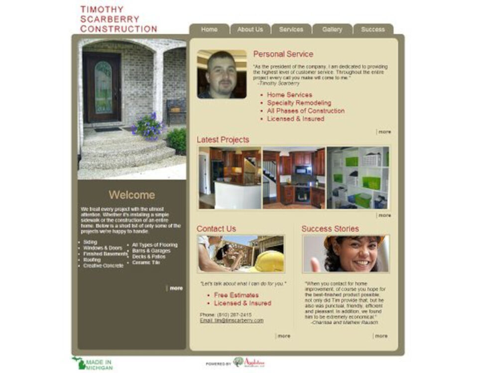 Timoth Scarberry Construction