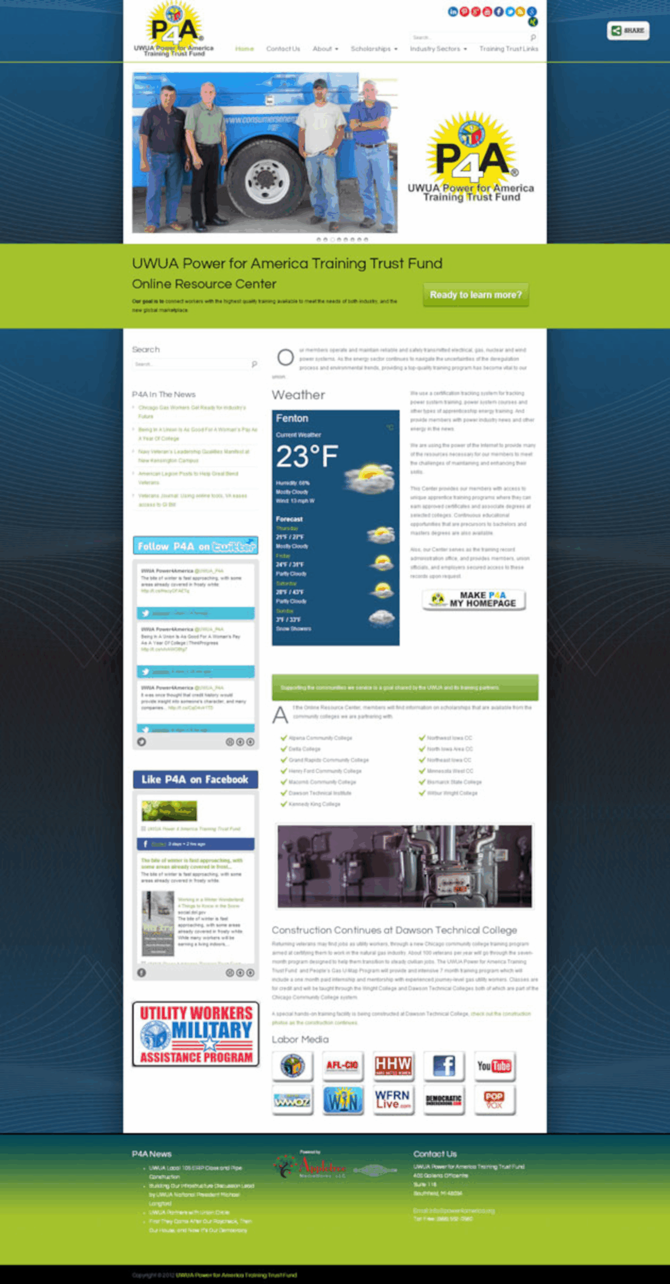 UWUA Power for America Training Trust Fund