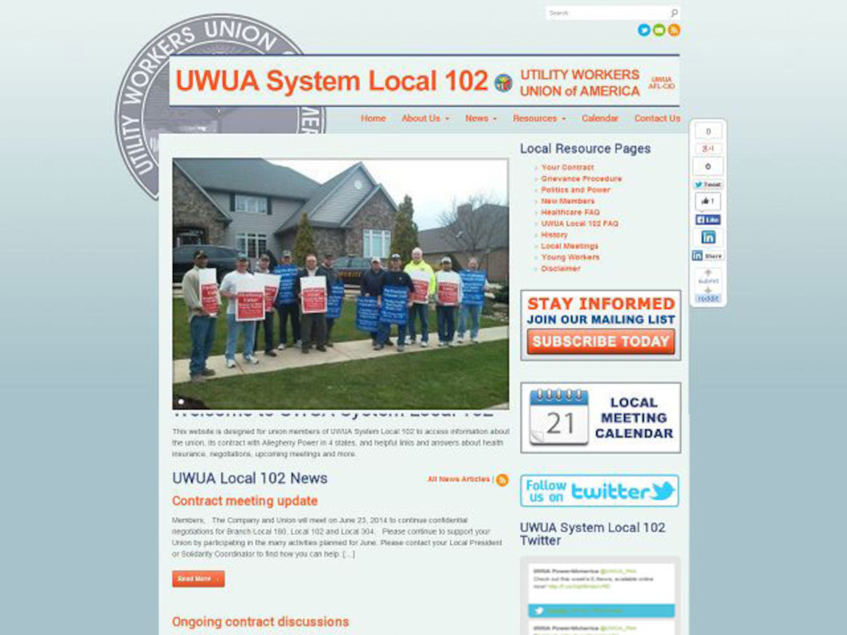 UWUA System Local 102